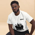 Camiseta ENHYPEN diseño manga, foto de modelo